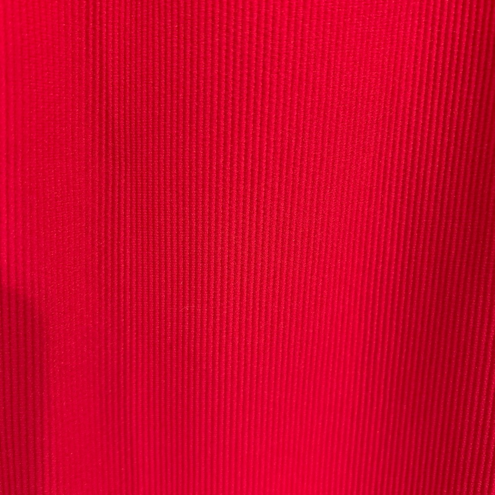 Vintage 80’s Kathryn Dianos dress red bodycon zebra fur buttons party cocktail - Picture 2 of 8